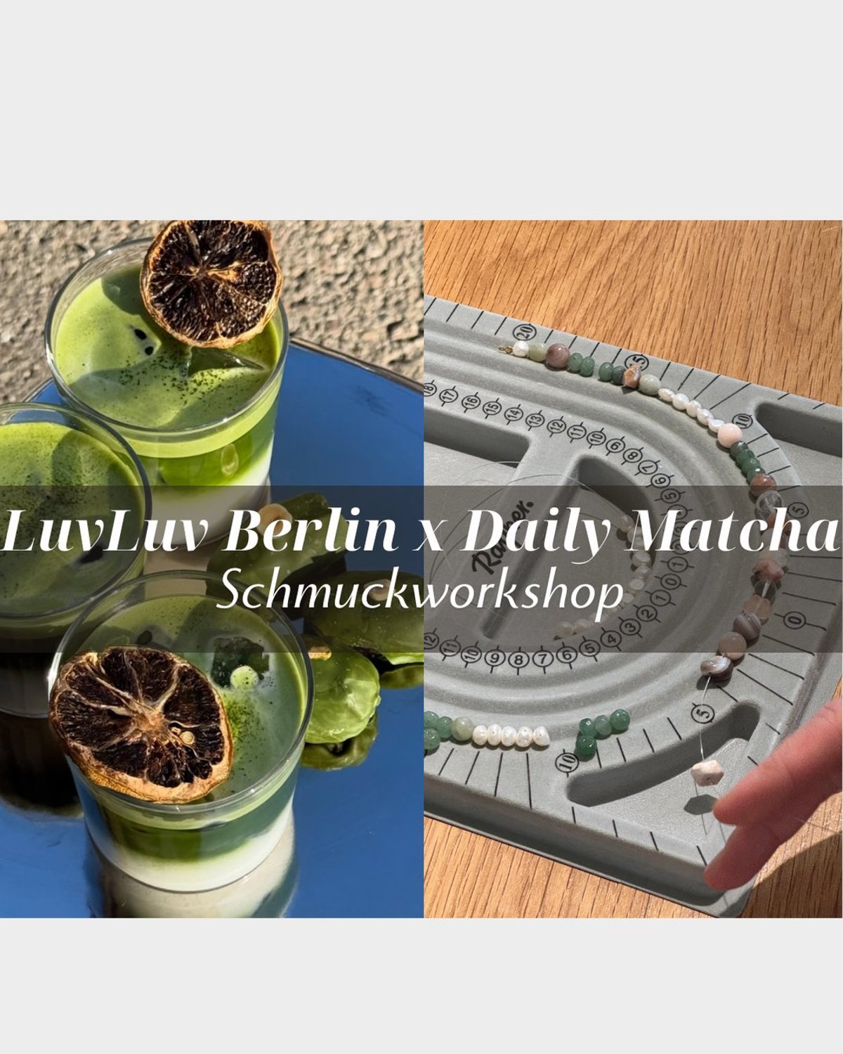 LuvLuv Schmuck Workshop in Schwabing✨