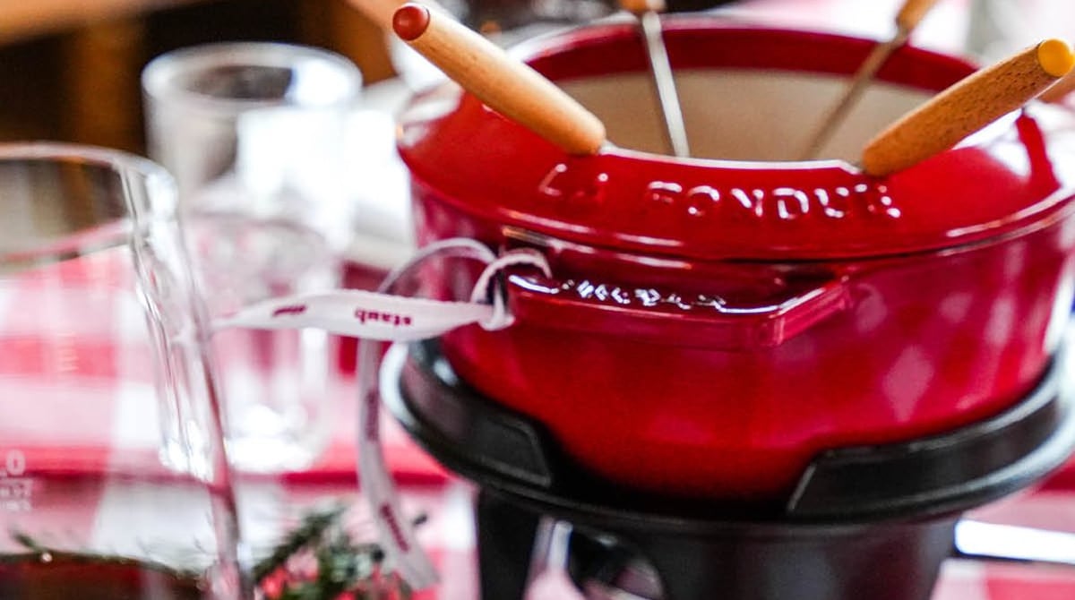 Käsefondue im urigen Salettl im Bamberger Haus
