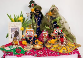 Krishna at home