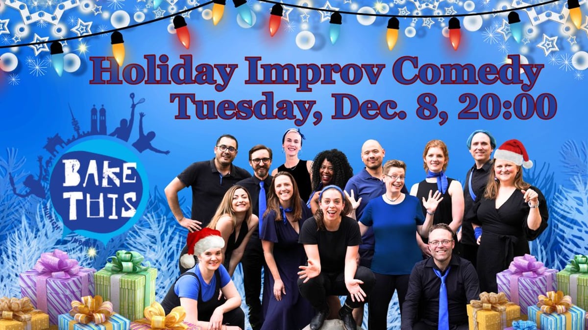 Bake This Improv Comedy – Holiday Show & Carol Sing-Along