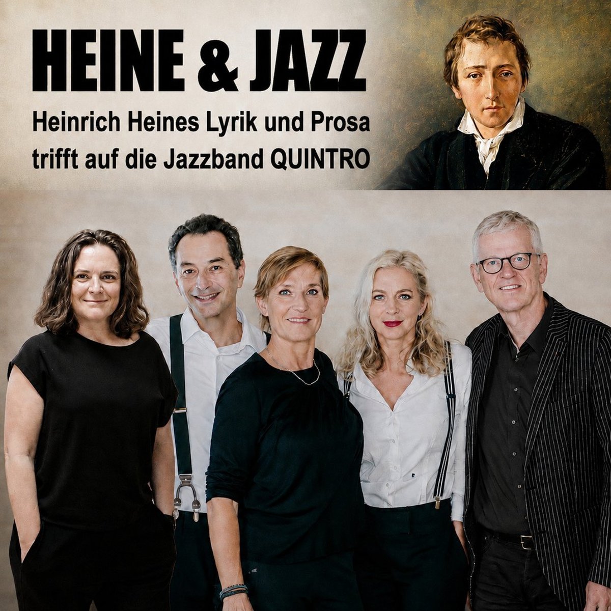 Franziska Ball & QUINTRO – Heine & Jazz