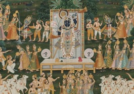 Krishna’s liturgical textiles: The pichwais of Nathdwara