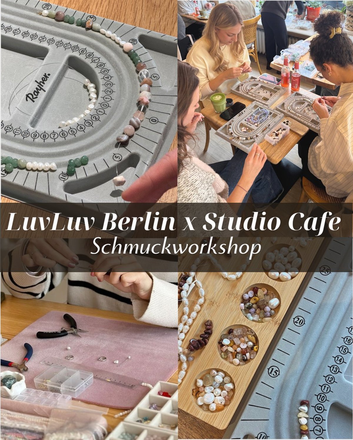 Schmuckworkshop LuvLuv Berlin x Studio Cafe