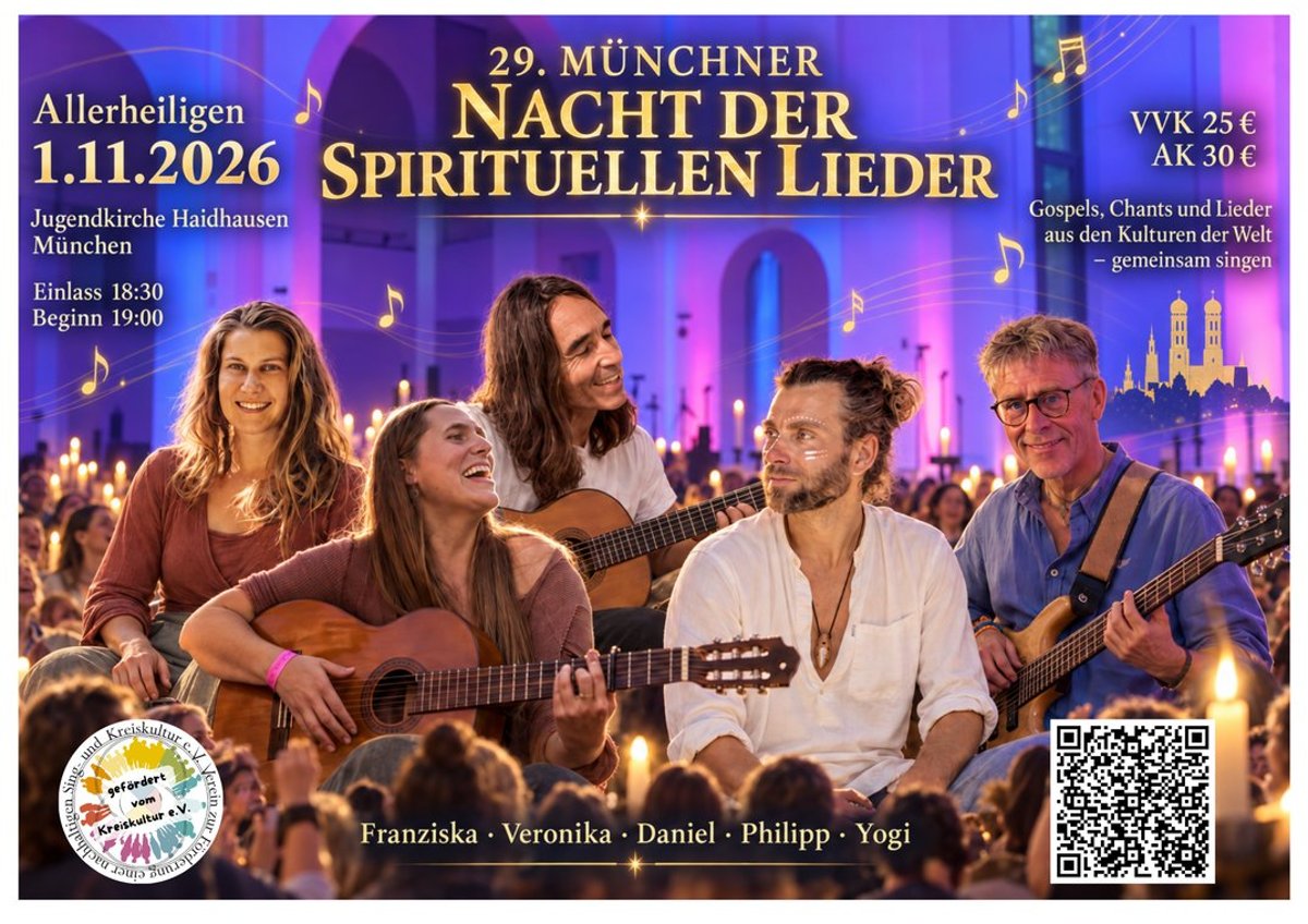 29. Münchner Nacht der spirituellen Lieder