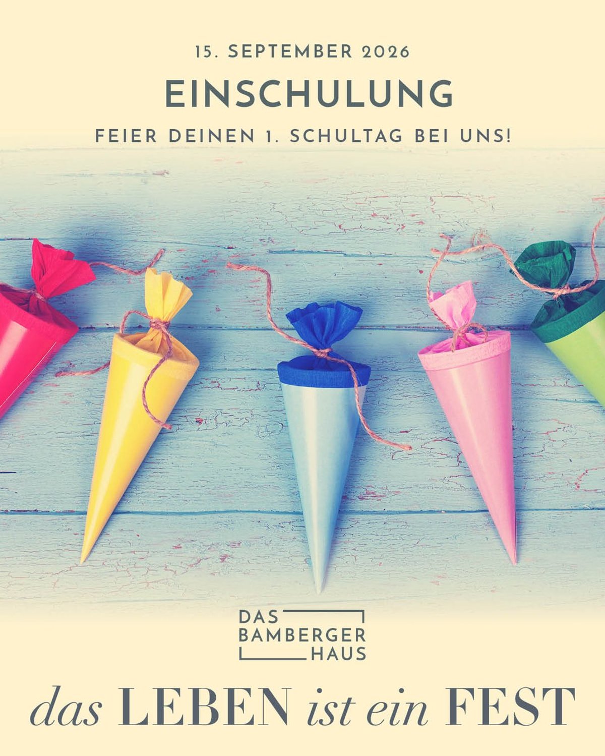 Einschulung im Bamberger Haus