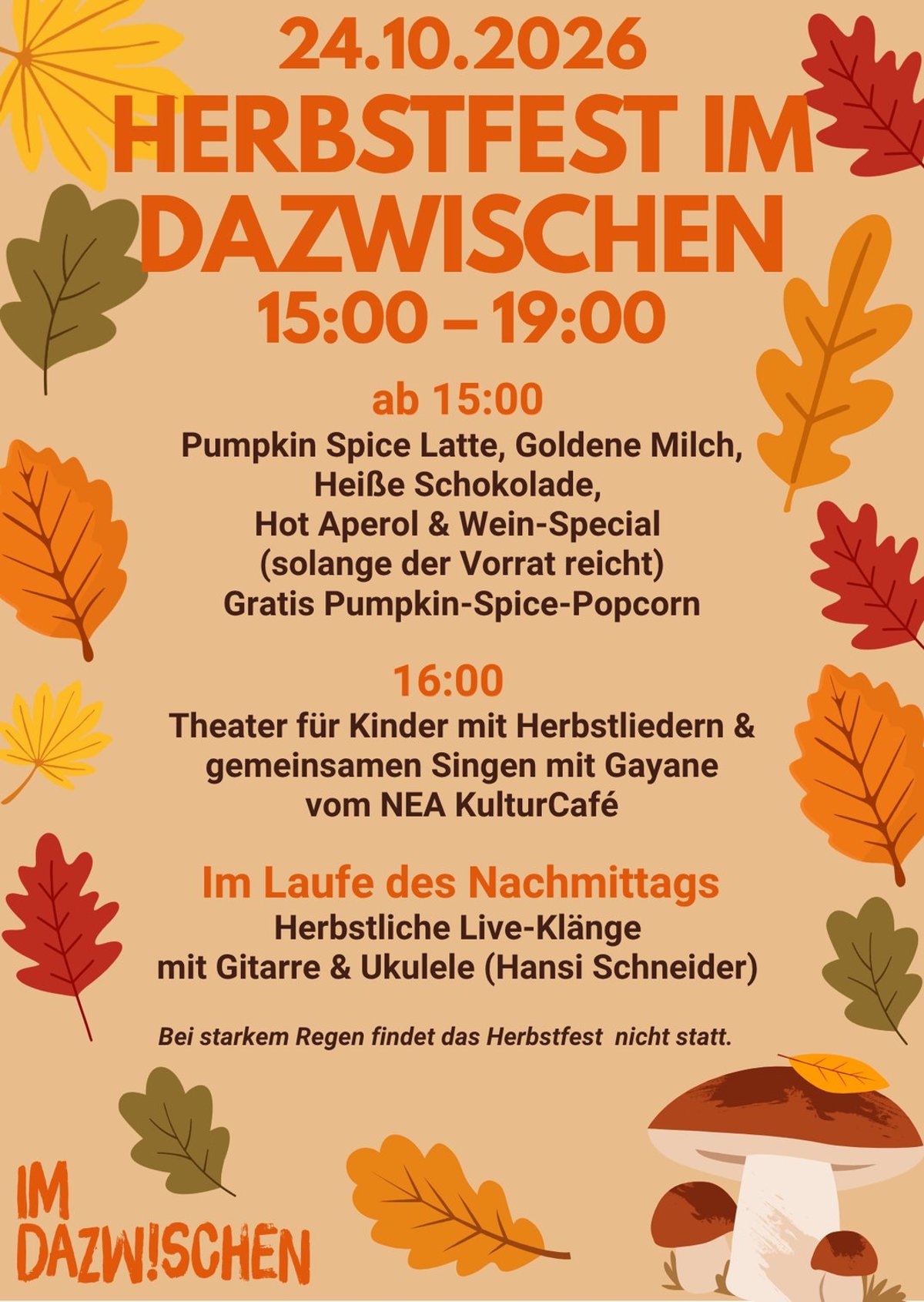 Herbstfest im Dazwischen