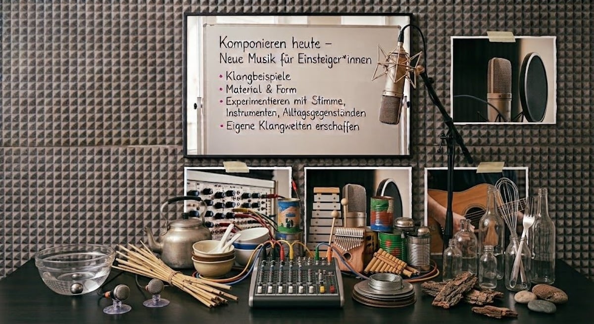 Neue Musik erleben und selbst gestalten