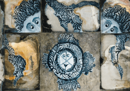 „Liminal Spaces“ – Hinterglasmalerei von Fride Wirtl-Walser