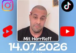 Vortrag über Medienkompetenz mit Lehrer Reff