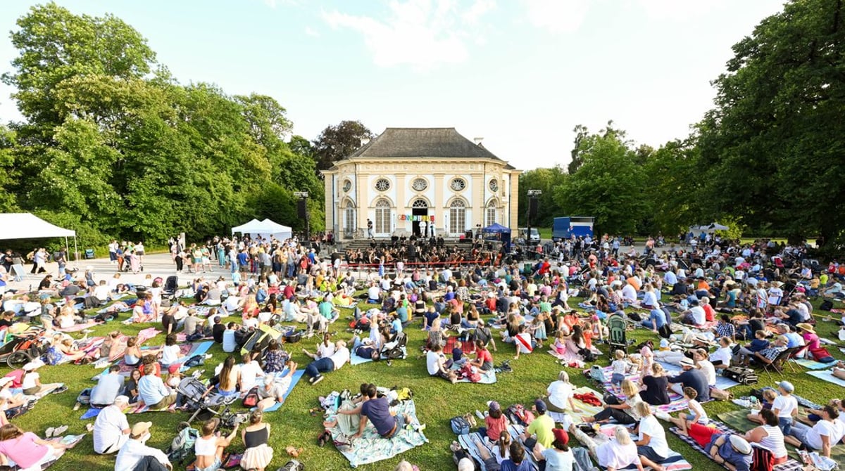 Serenade im Park am 18.7. im Schlosspark Nymphenburg