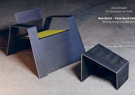 Benjamin Balthasar Böwing „Zwischenspiel: New Metal – Form durch Faltung“