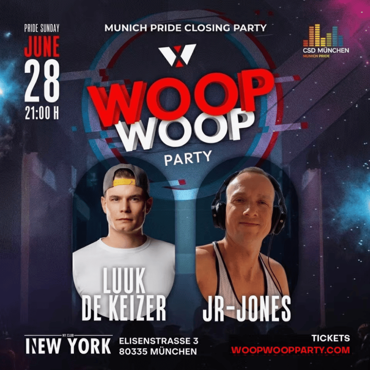WoopWoop Party – Munich Pride Closing Party