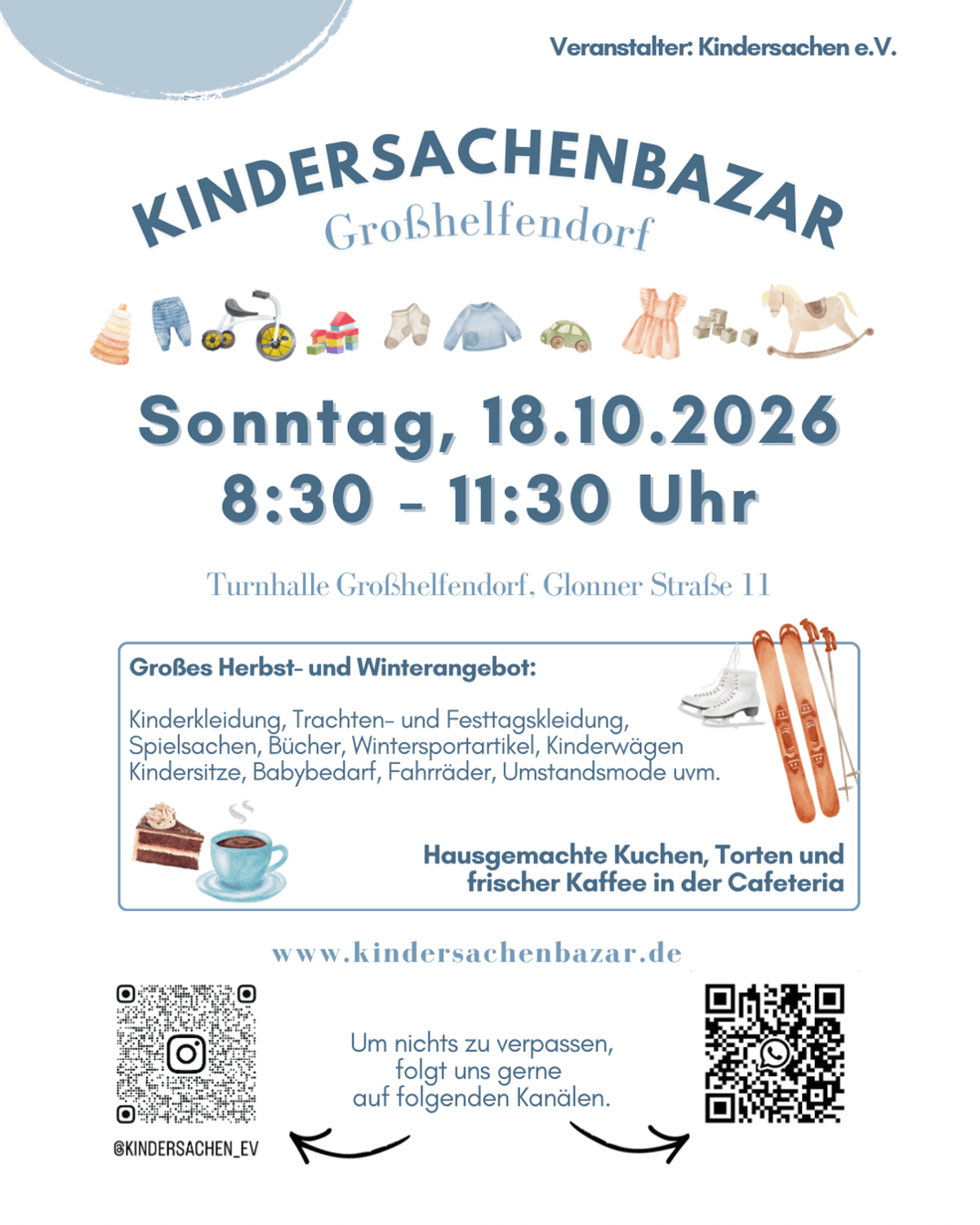 Kindersachenbazar Großhelfendorf