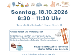 Kindersachenbazar Großhelfendorf