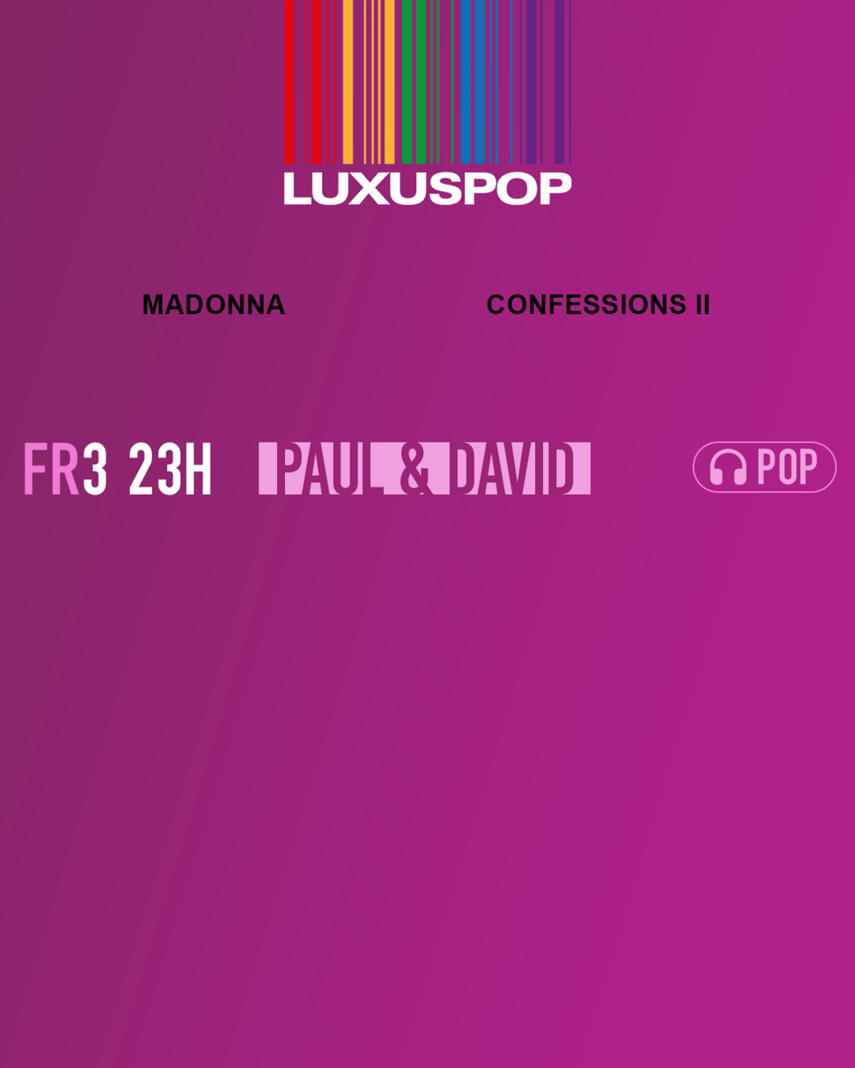 Luxuspop Confessions