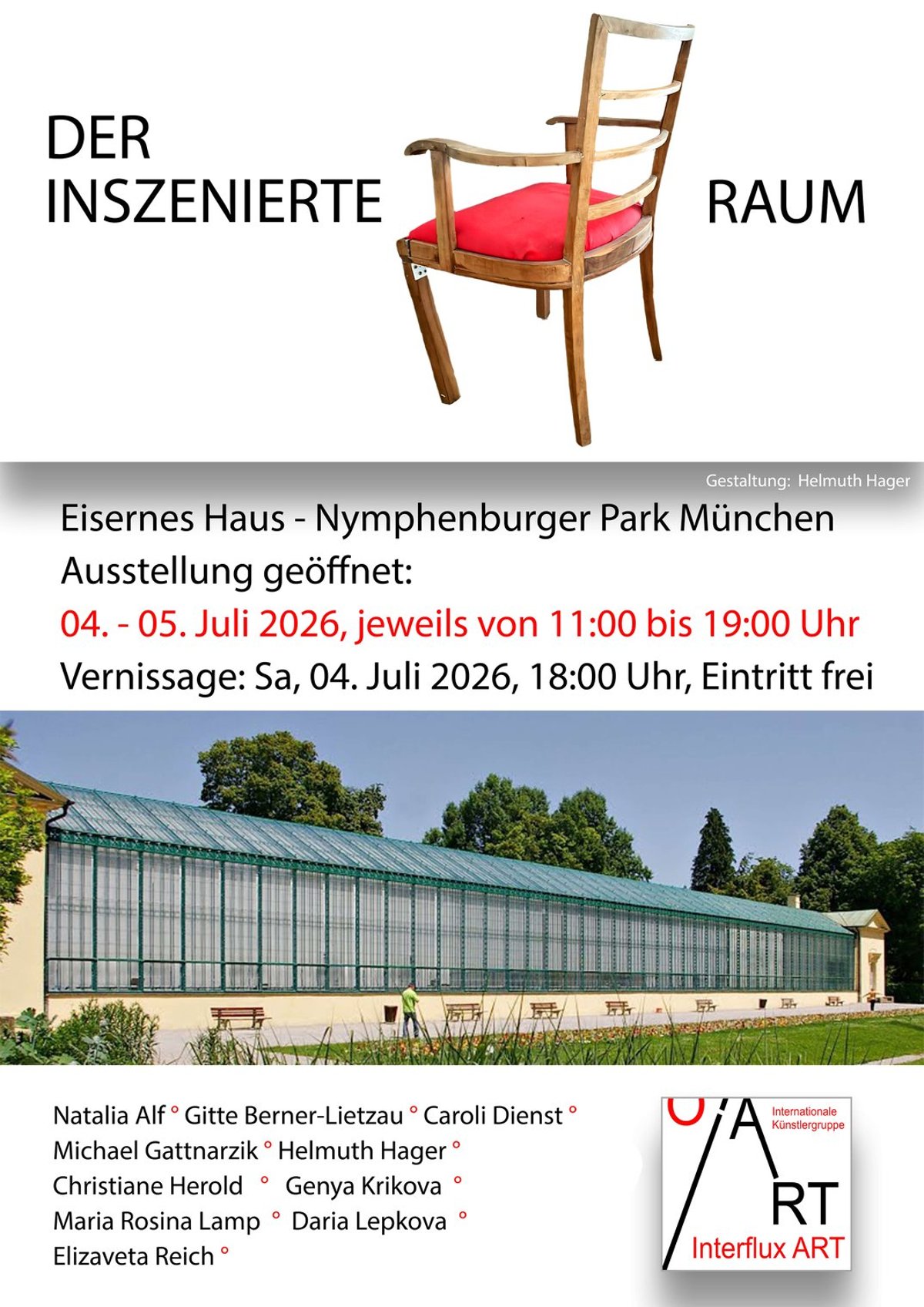 Interflux Art: Der Inszenierte Raum