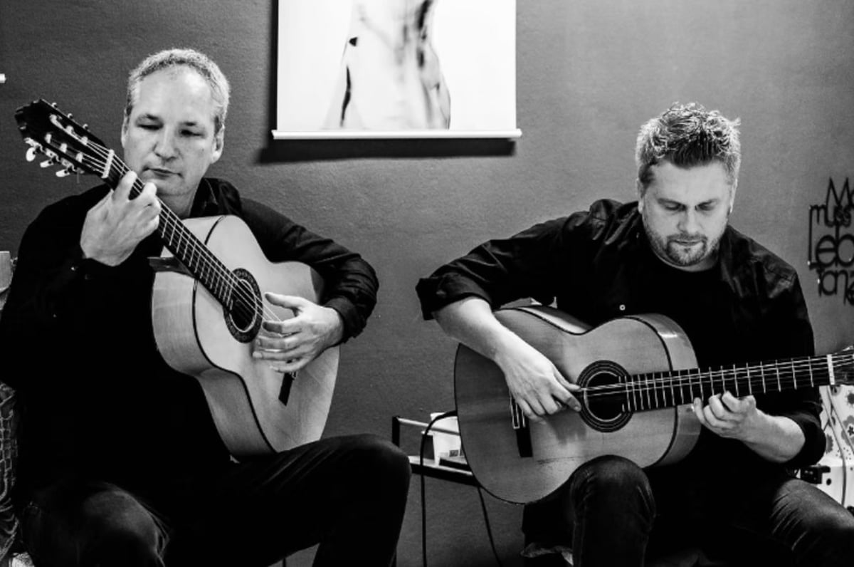 Flamenco Guitarren Duo mit Lupo Danz und Oliver Nözel