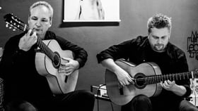 Flamenco Guitarren Duo mit Lupo Danz und Oliver Nözel