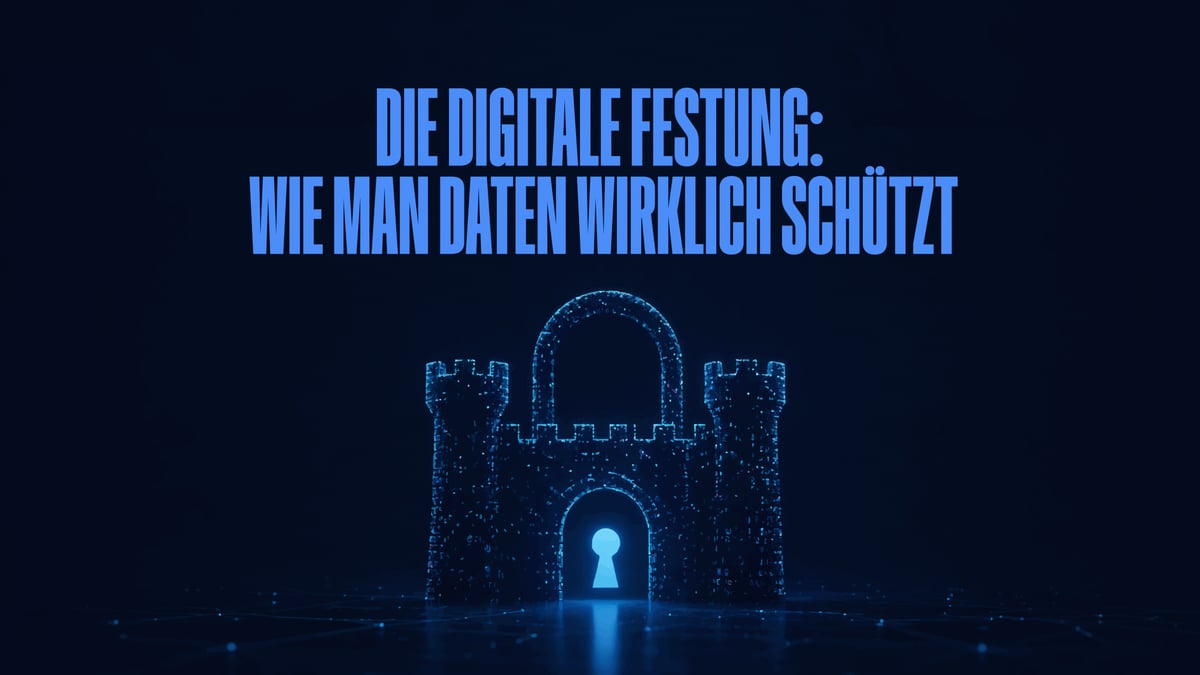 Die digitale Festung: Wie man Daten wirklich schützt