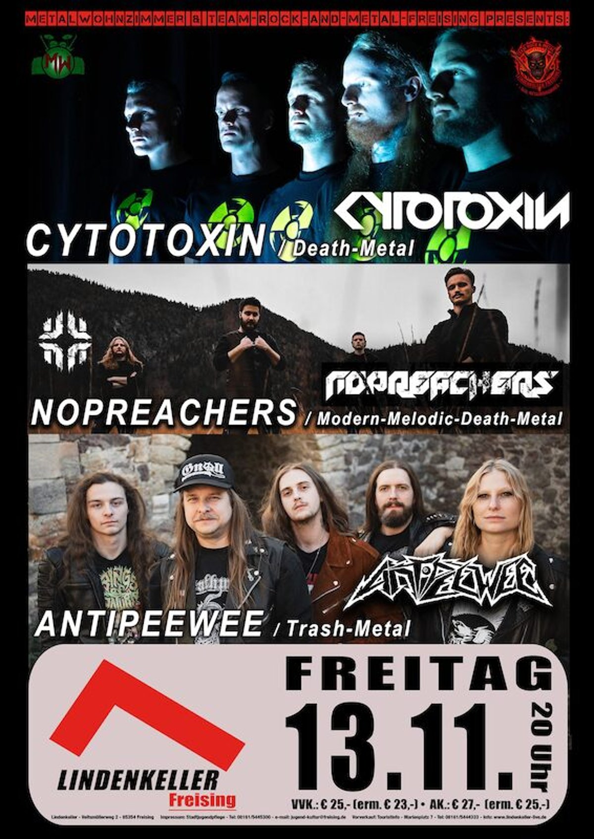 Cytotoxin + Nopreachers + Antipeewee
