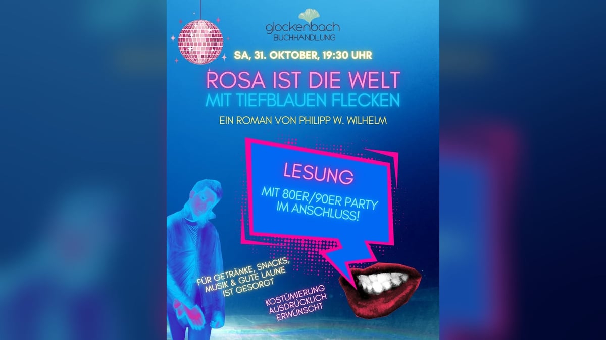 Philipp W. Wilhelm »Rosa ist die Welt mit tiefblauen Flecken«