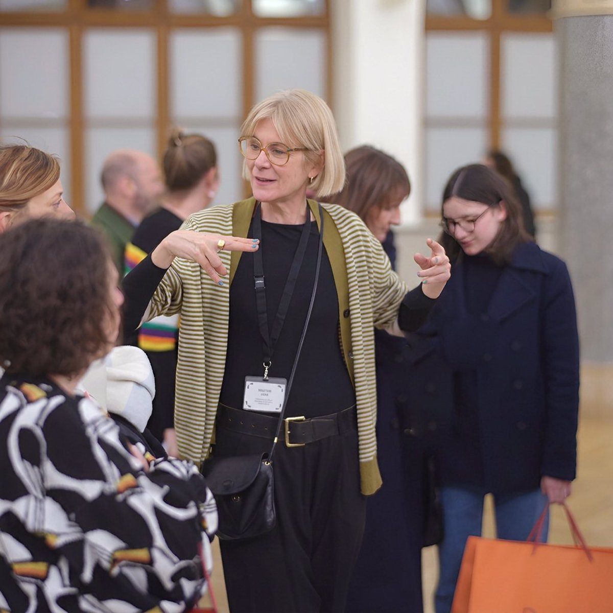 Kunsthappen zur Ausstellung Feld