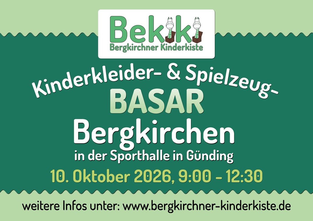 BeKiki – Kinderkleider- und Spielzeug-Basar