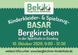 BeKiki – Kinderkleider- und Spielzeug-Basar