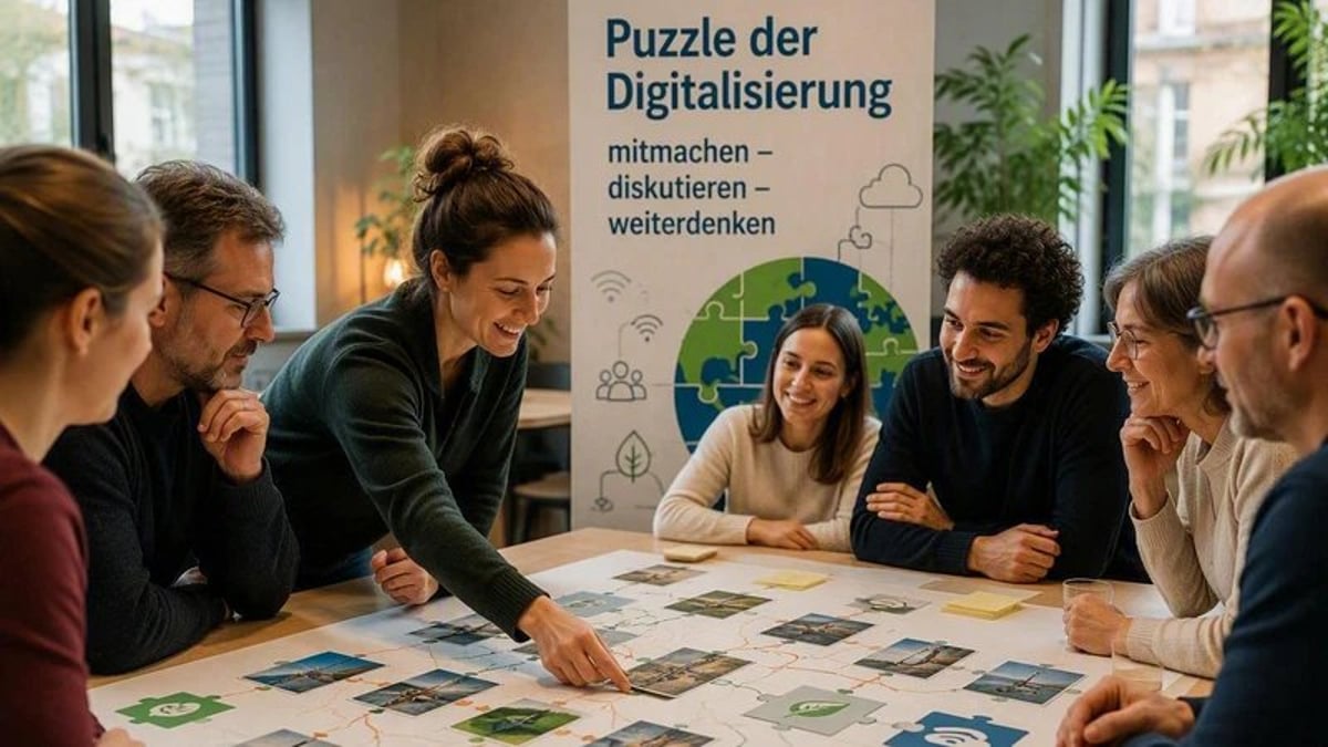 Puzzle der Digitalisierung mitmachen
