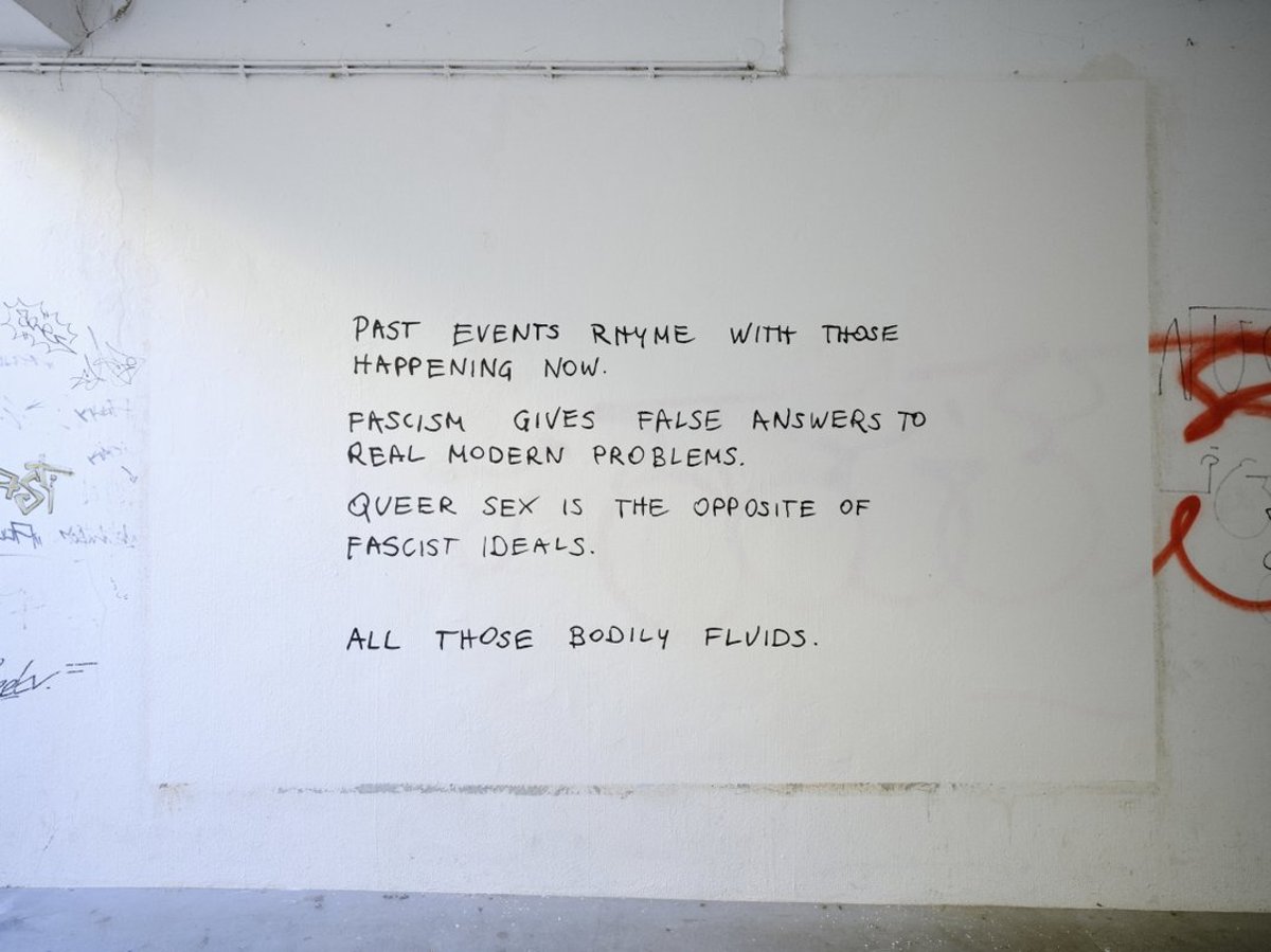Anti-Fascist Art Manifesto by Mikołaj Sobczak