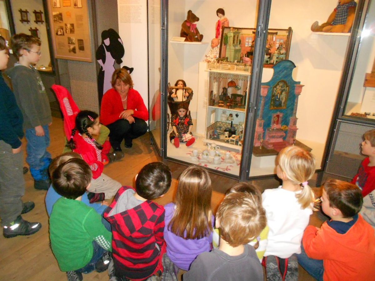 Familienführung mit Workshop, „Bruck um 1900“