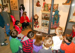 Familienführung mit Workshop, „Bruck um 1900“