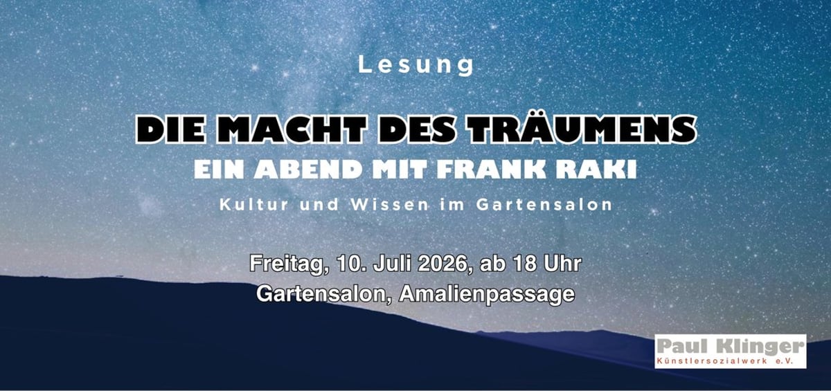 Frank Raki „Die Macht des Träumens“