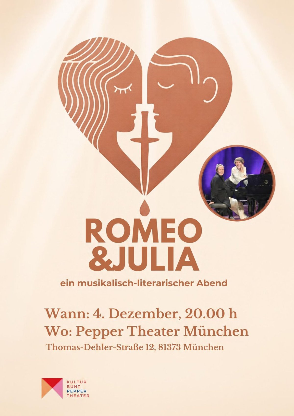 Romeo und Julia: ein musikalisch – literarischer Abend