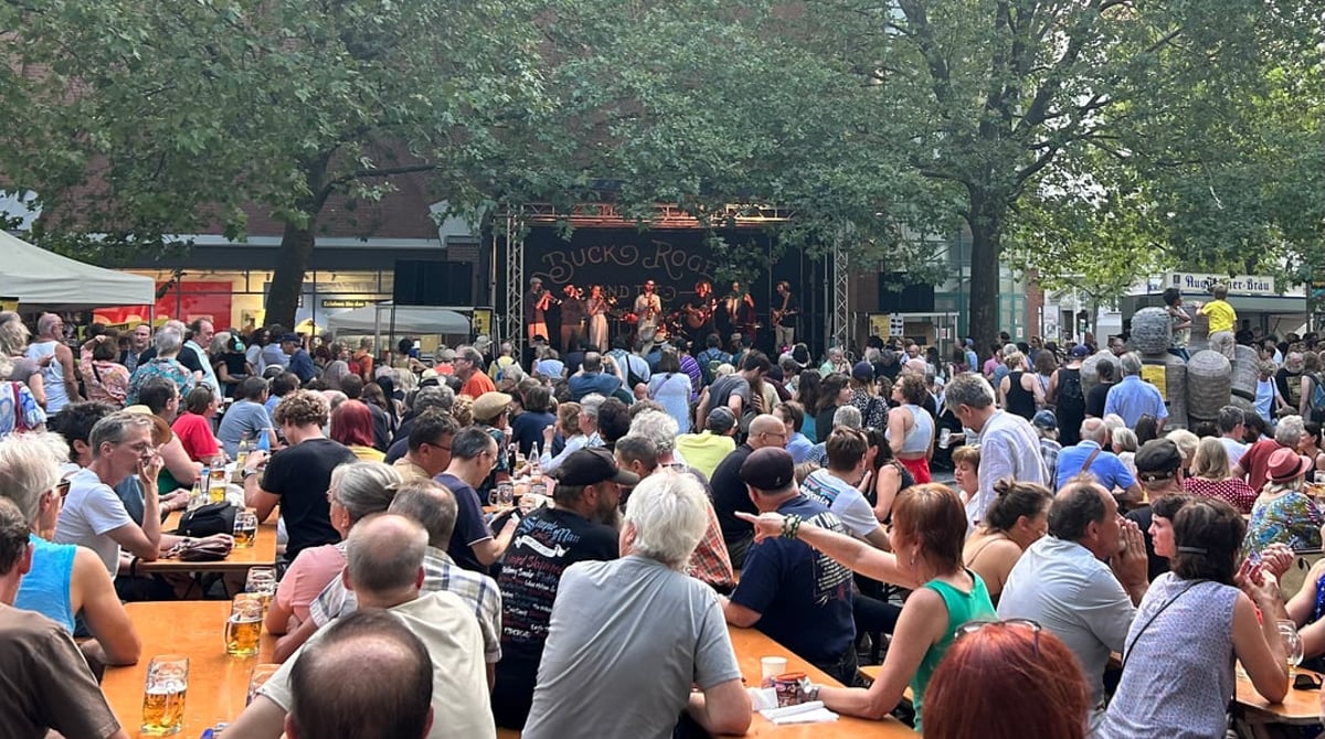 Bluesfest auf dem Rotkreuzplatz
