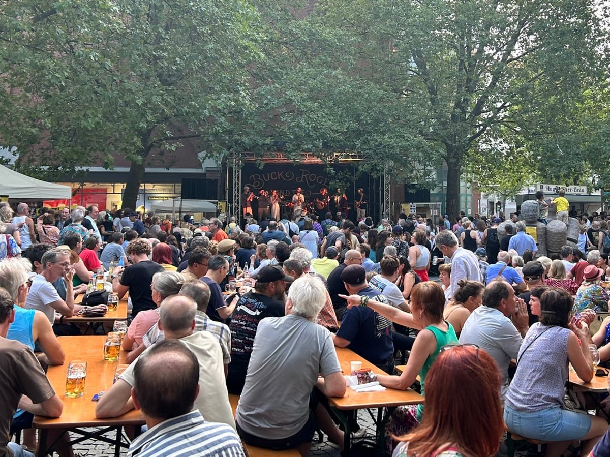 Bluesfest auf dem Rotkreuzplatz