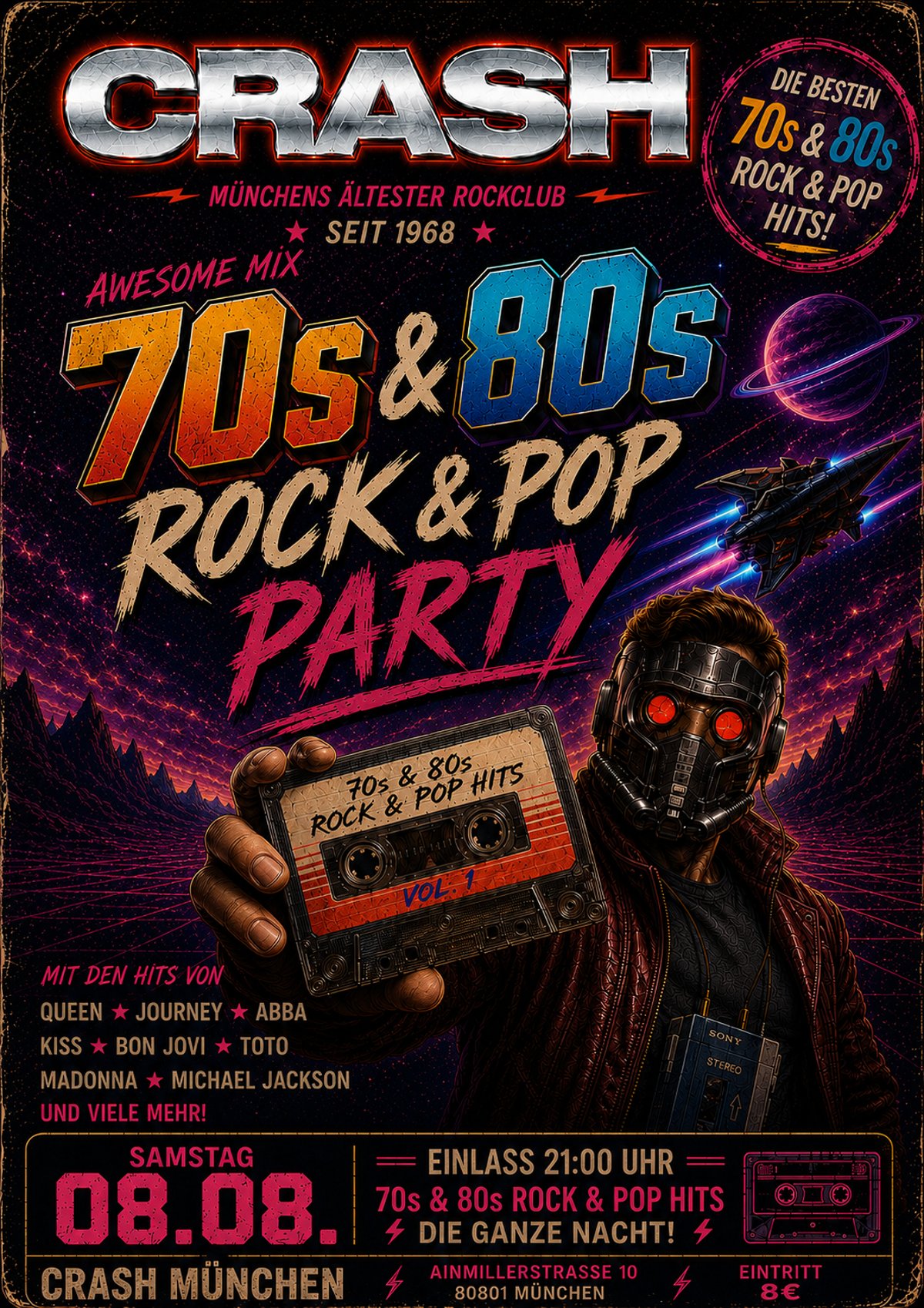 70s 80s Rock und Pop