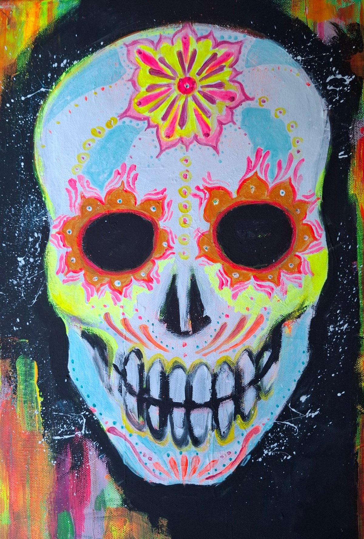 breakfast artparty fiesta de la muerte