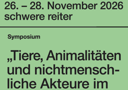 side.kicks: Tiere, Animalitäten und nichtmenschliche Akteure im zeitgenössischen Tanz