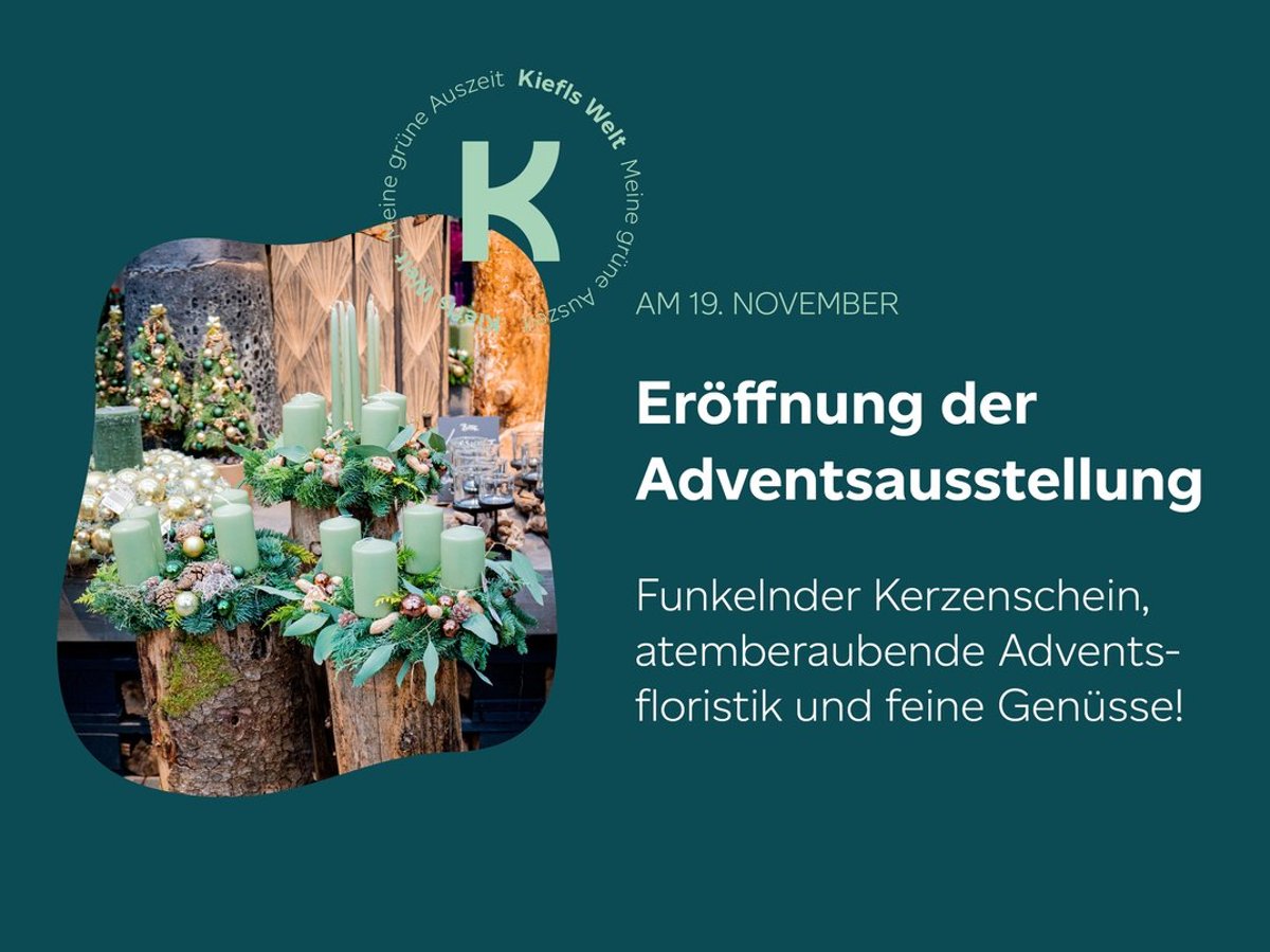 Kiefl’s Adventsausstellungseröffnung 2026