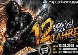 12 JAHRE BORN TO ROCK