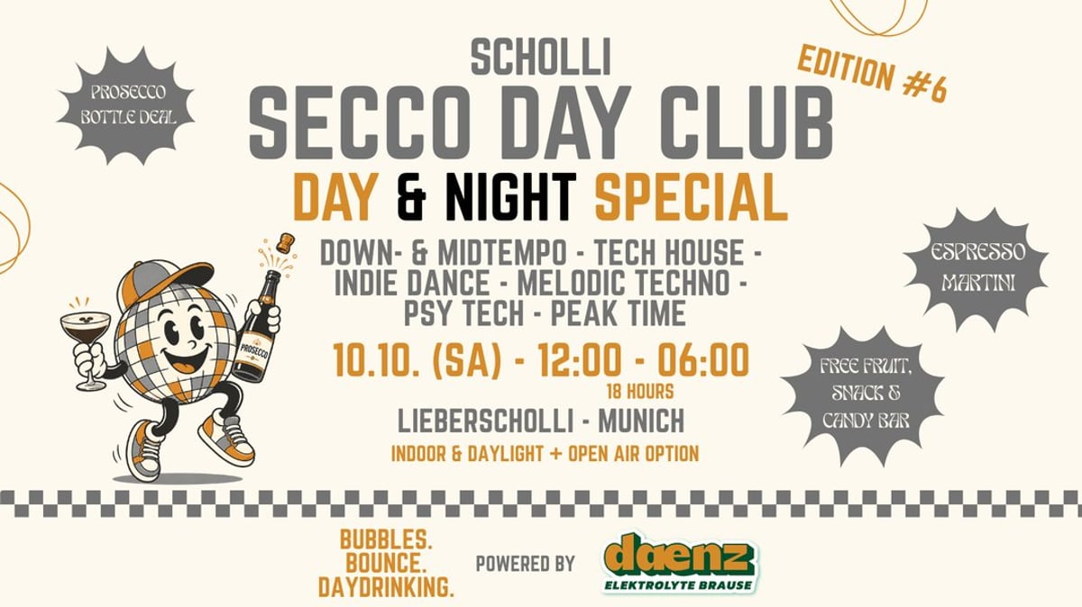 Secco Day Club – Day & Night Special