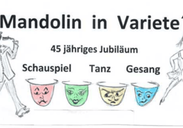 Mandolin in Varieté – 45-jähriges Jubiläum
