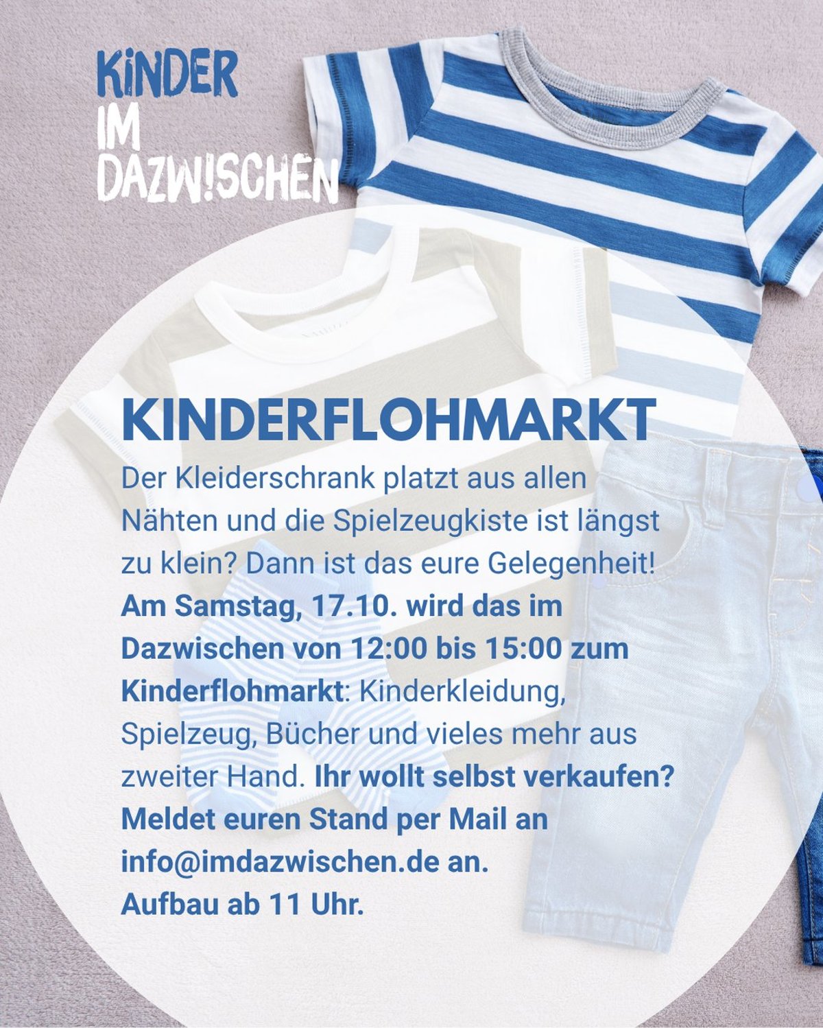 Kinderflohmarkt im Dazwischen