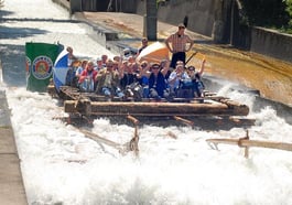 Floßfahrt von Wolfratshausen nach München