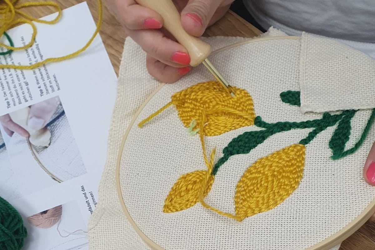 Punch Needle Workshop – Moderne Sticktechnik einfach lernen
