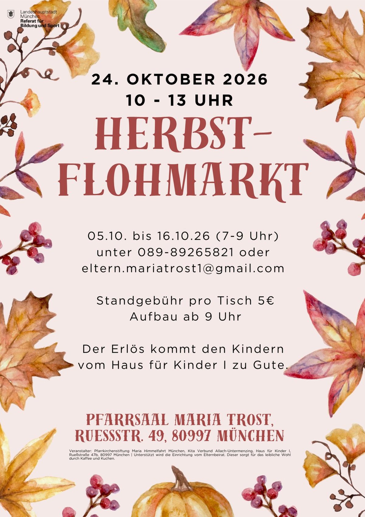 Herbstbasar Maria Trost