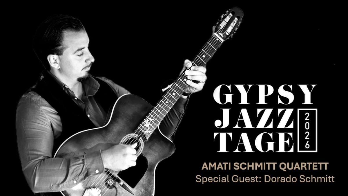 Amati Schmitt Quartett feat. Dorado Schmitt – Gypsy Jazz Tage
