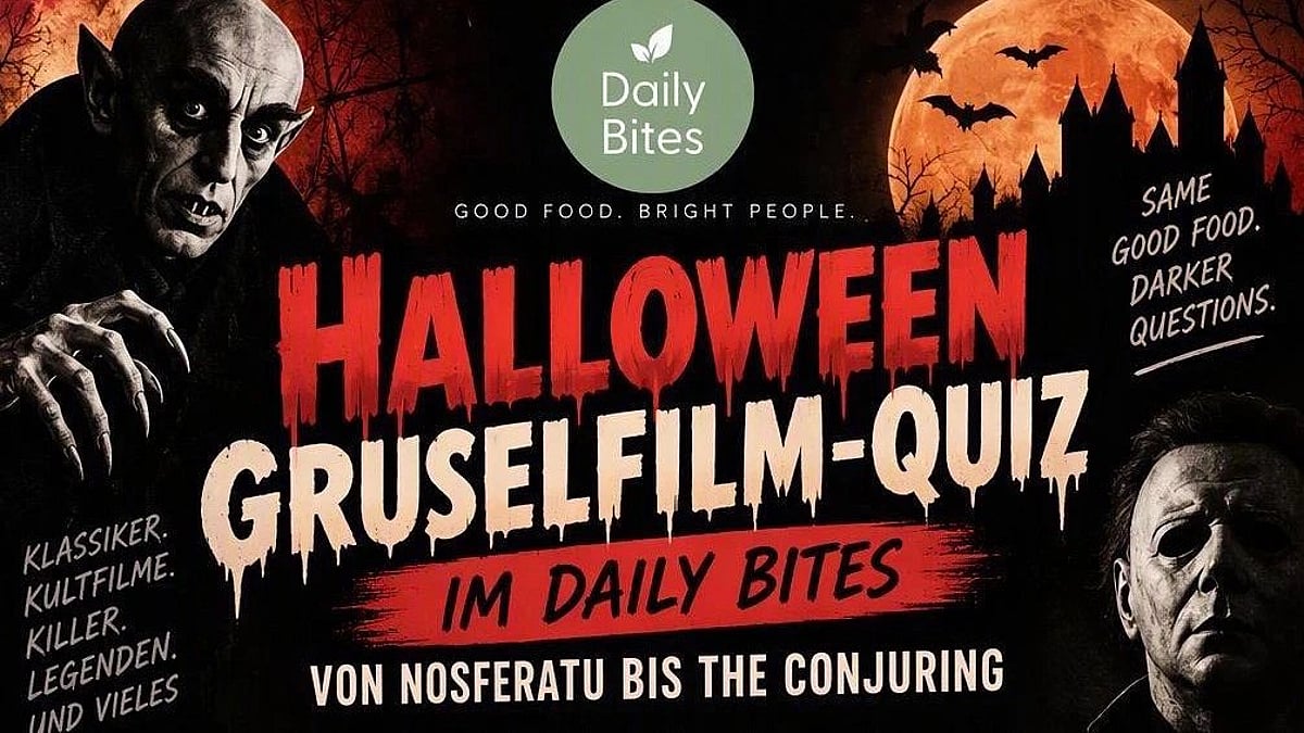 Halloween Gruselfilm-Quiz im Daily Bites