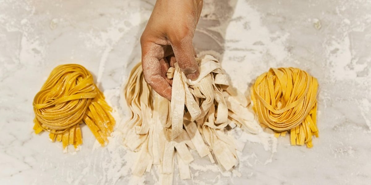 Mani in pasta: Tagliatelle – Kochkurs